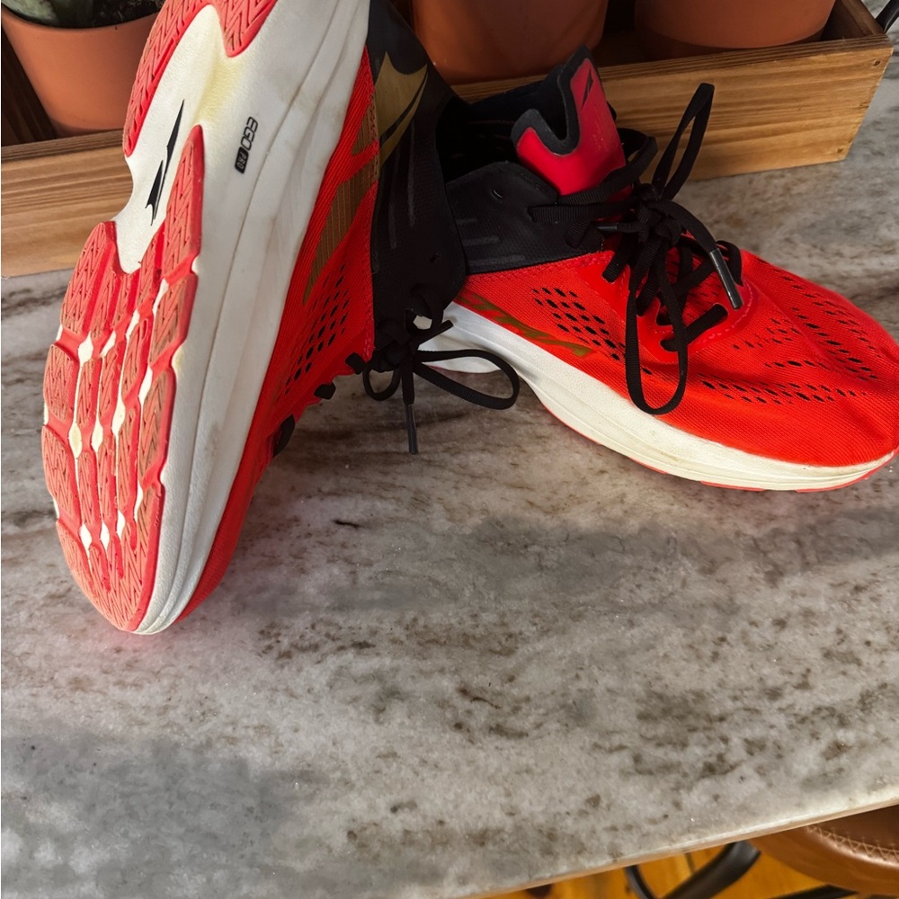 Dark orange and Black Athletic Running Shoes